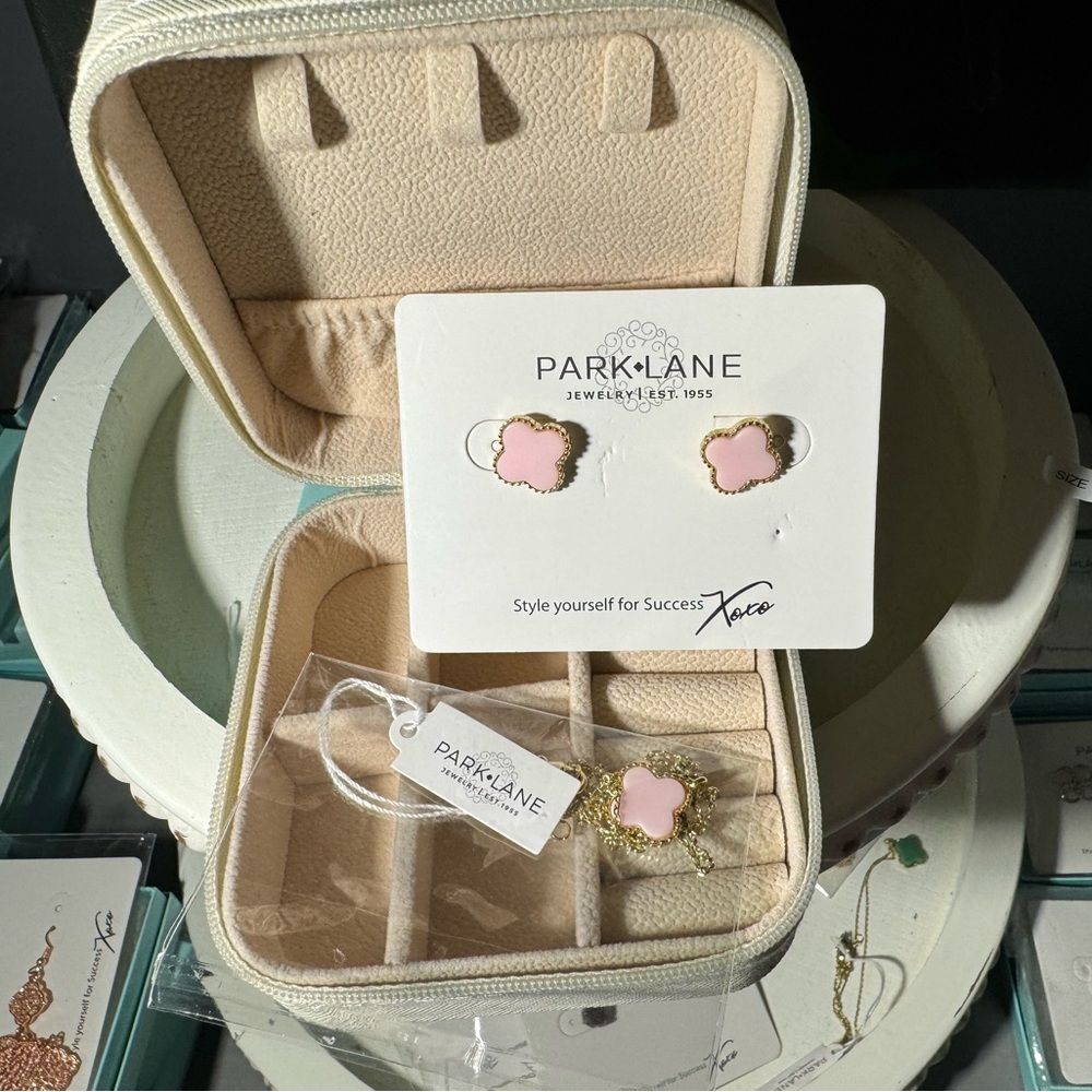 - Park Lane Pink Lana set and travel case Sold Out